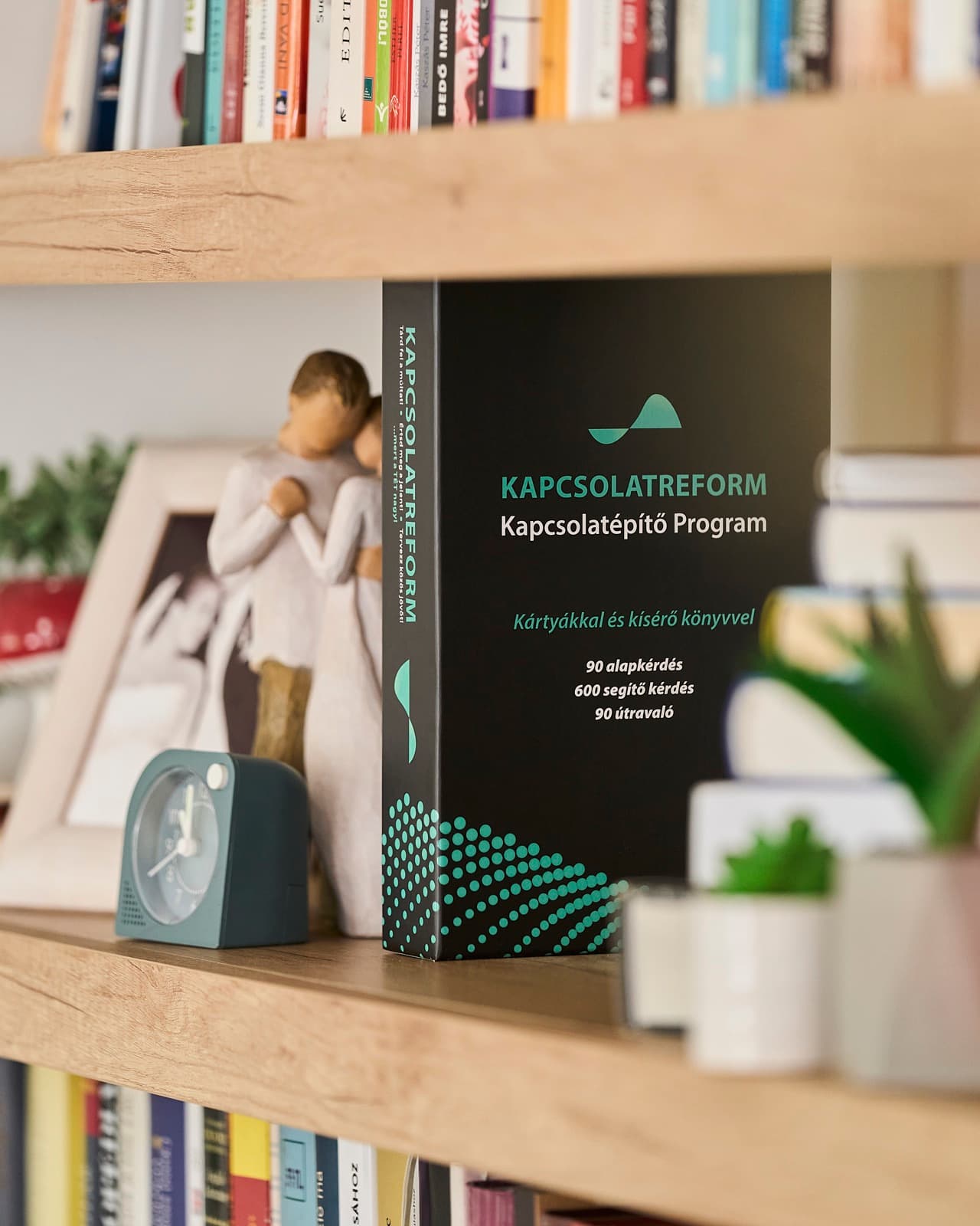 A Kapcsolatreform doboz a könyvespolcon